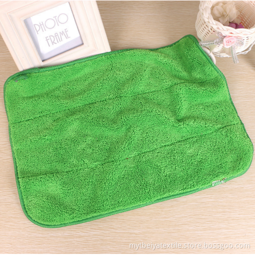 Pure Color Microfiber Strong Water Imbibition Kitchen Cleaning Towel Wholesale